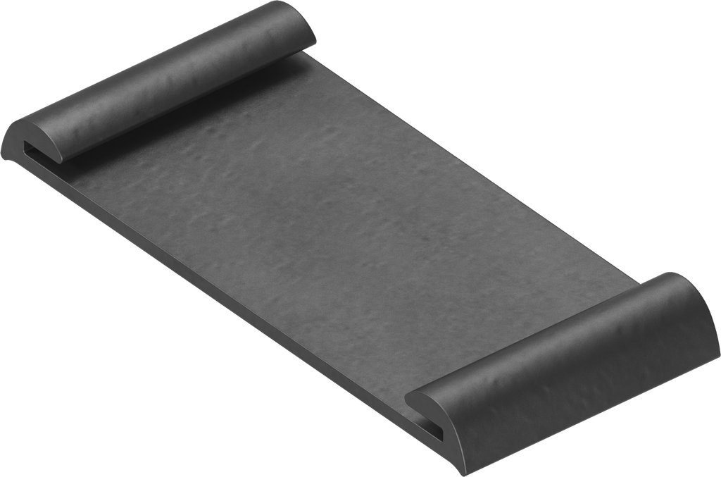 Support for tank straps, EPDM 60 Shore A black