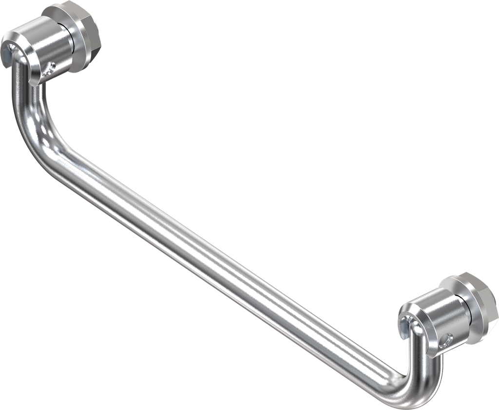 Chest handle, Steel chrome-plated