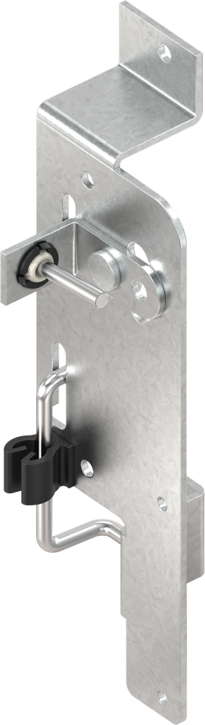 Lock shackle, Steel zinc-plated