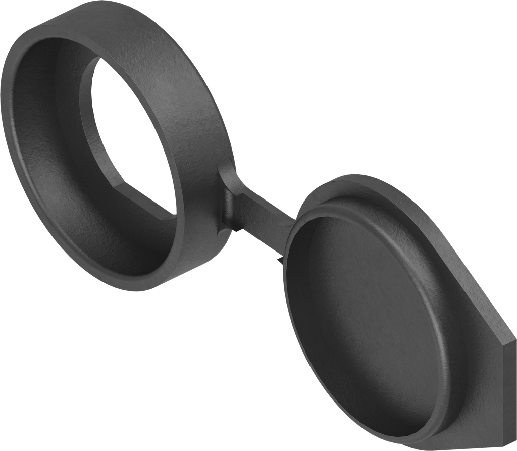 Dust cap, Polyethylene black