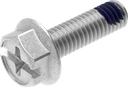 Borgmoer M6 x 20, Staal verzinkt