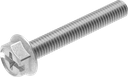 Borgmoer M6 x 40, Staal verzinkt