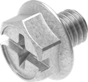 Sperrzahnschraube M5 x 6, Stahl verzinkt