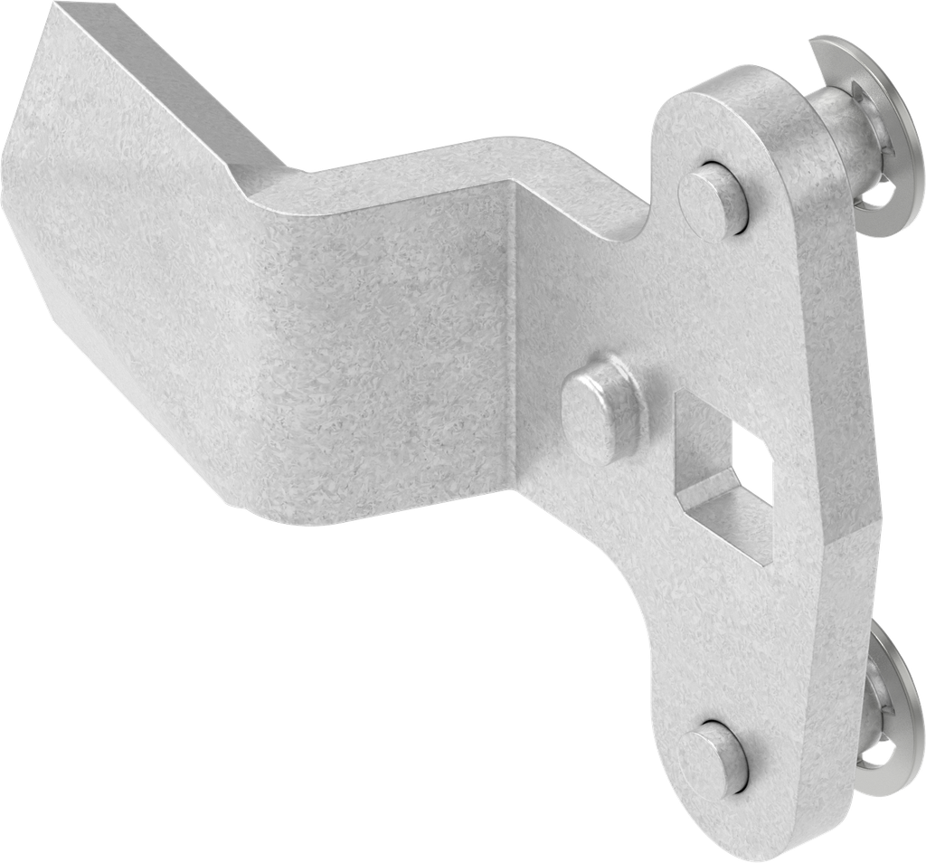 3-Point cam, Steel zinc-plated