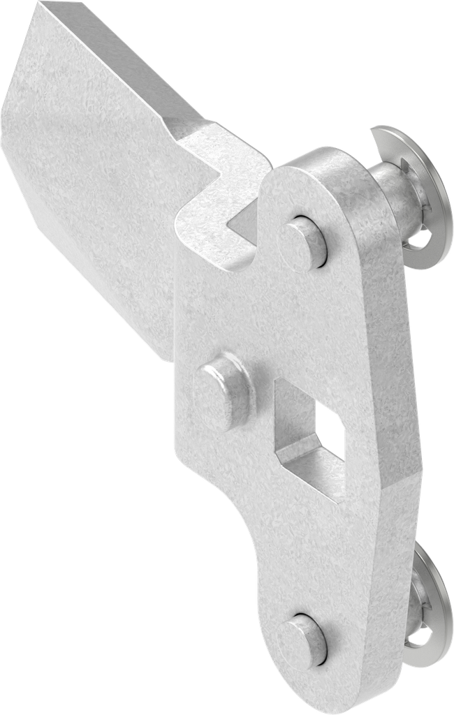 3-Point cam, Steel zinc-plated