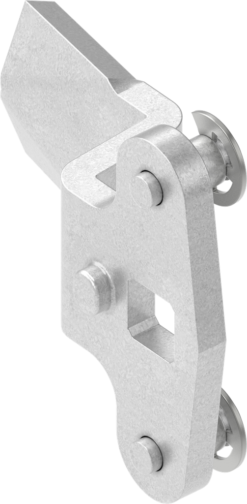 3-Point cam, Steel zinc-plated