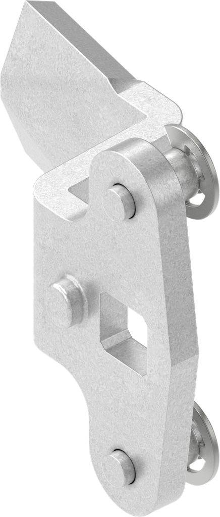 3-point cam, Steel zinc-plated