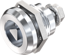 Sicherheits-Vorreiber Dreikant 7, Messing und GD Zn verchromt