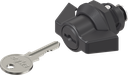 Wing knob quarter turn, keyed EK 333, Polyamide black