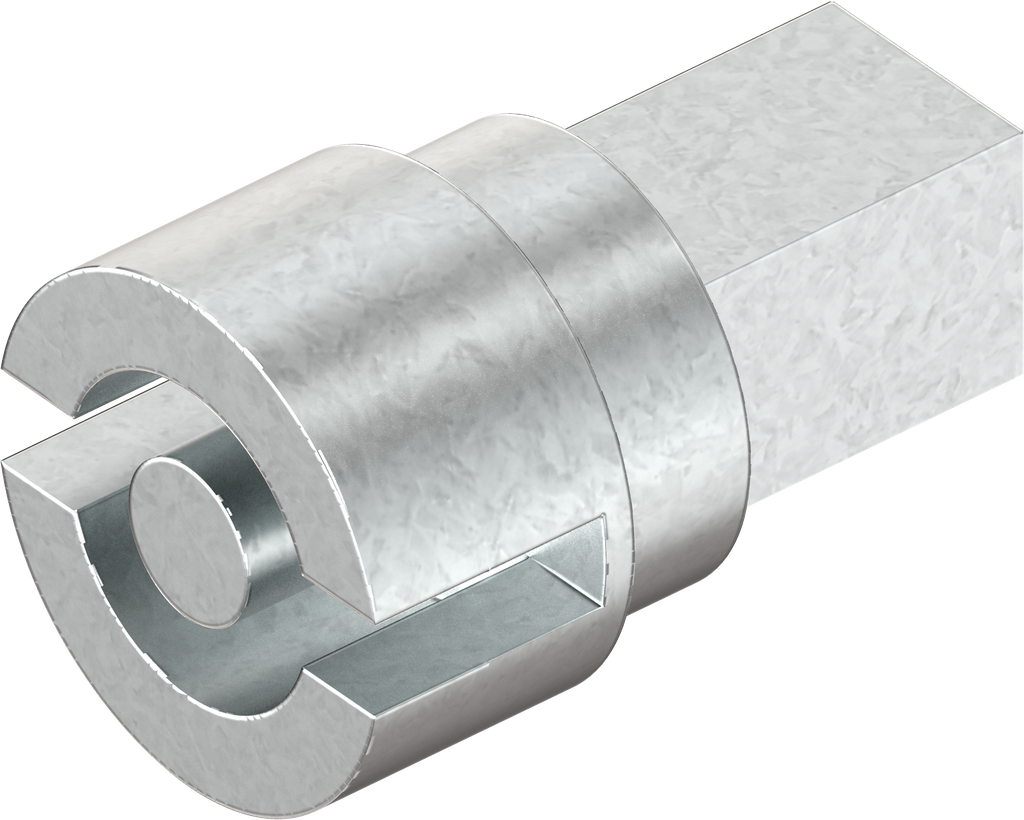 Insert double bit 5, Zinc die zinc-plated