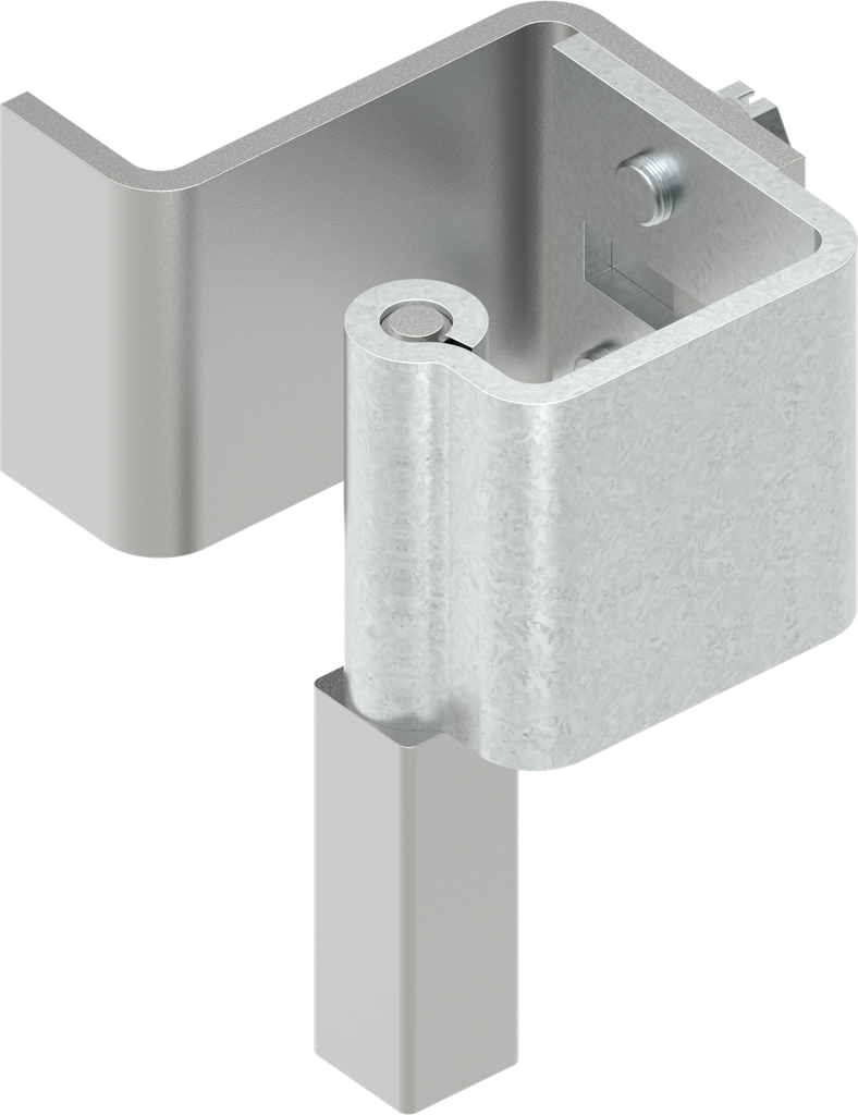 90° Concealed hinge, Steel zinc-plated