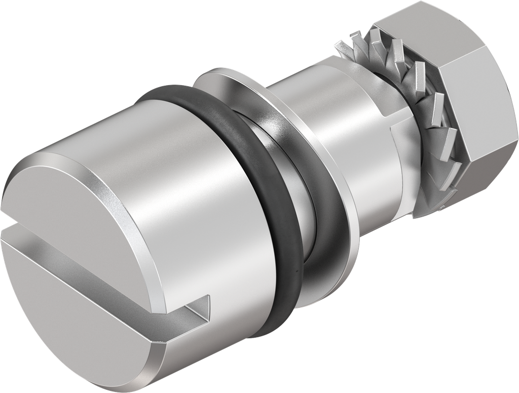 Inserto ranura 1,5 x 3, acero inoxidable AISI 303