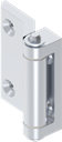 180° Hinge, Zinc die chrome-plated