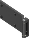 180° Hinge, Zinc die black powder-coated