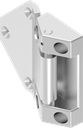 180° Hinge adjustable, Stainless steel AISI 316Ti