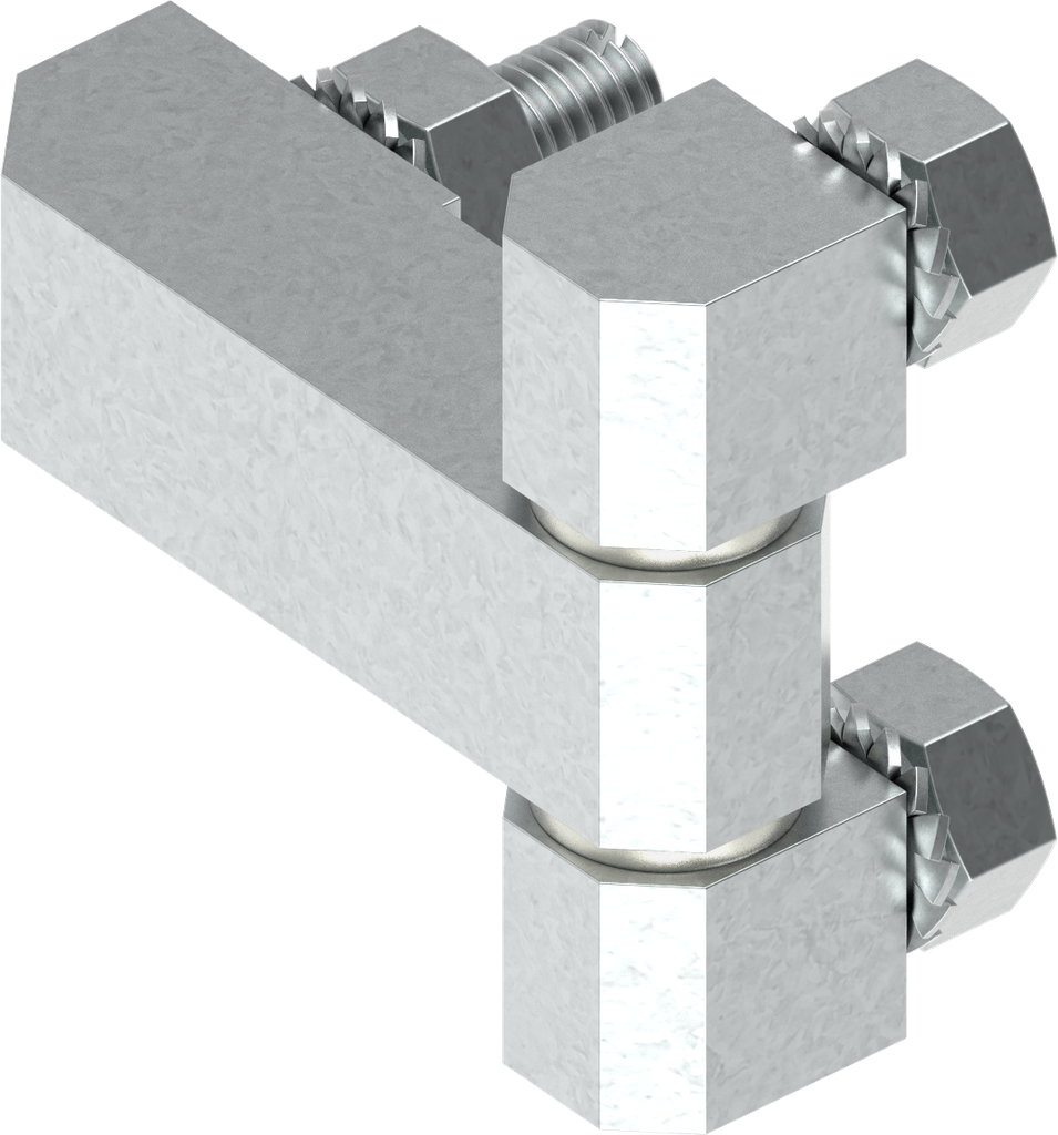 180° Hinge, Steel zinc-plated