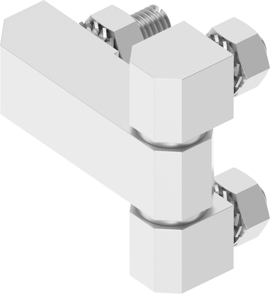 180° Scharnier, RVS 303