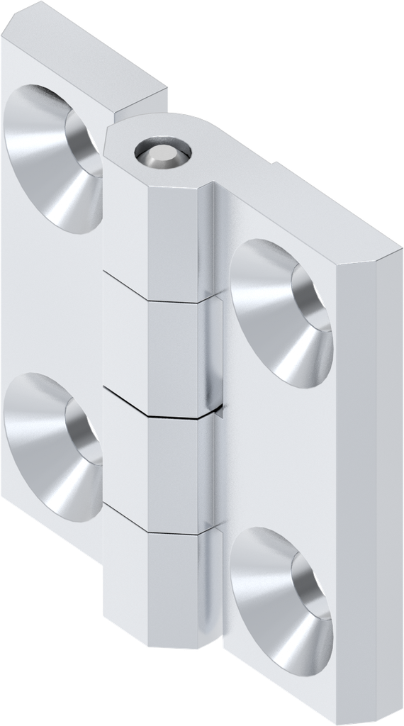 180° Hinge, Zinc die chrome-plated