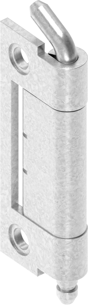 Cerniera 120°, acciaio zincato