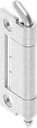 charnière 120°, acier zingué