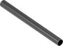 balustre en acier Ø 30, acier plastifié noir