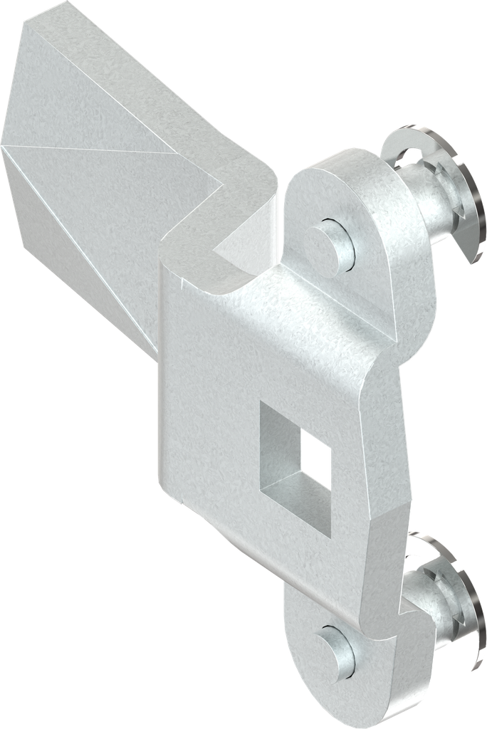 3-point cam, Steel zinc-plated