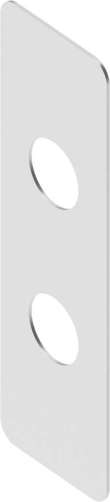 Unterlegplatte t = 0,5, Edelstahl AISI 304