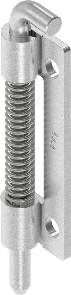 charnière à goupille à droite, acier zingué