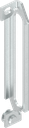 raccord pour emplacement étroit, acier zingué