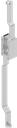 Stangenschloß rechts/links (Edelstahl)