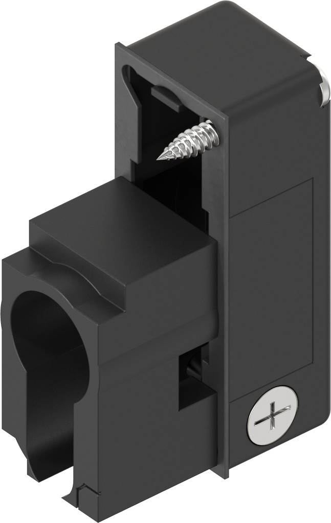 Module voor profiel-halfcilinder (A = 30 mm), polyamide GF zwart