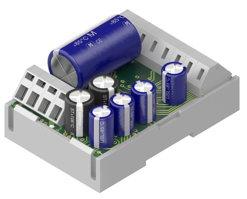 Stuurmodule voor grepen met slot-systeemmodule; 