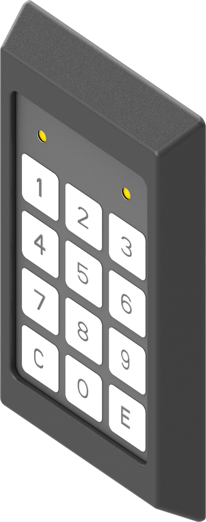 Keypad, Polyamide GF black