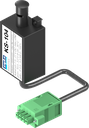 Sensor de climatización, temperatura y humedad con conector para Unidad de Sensor; 