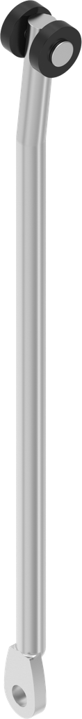 Ronde stang L = tot 400 mm, RVS 304