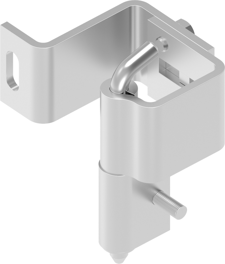 90° Concealed hinge, Stainless steel AISI 304