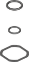 Seal set IP 66 with assembly; 