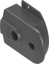 Prominent door lock, Zinc die black powder-coated