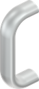 Bow-type handle, Aluminium blank